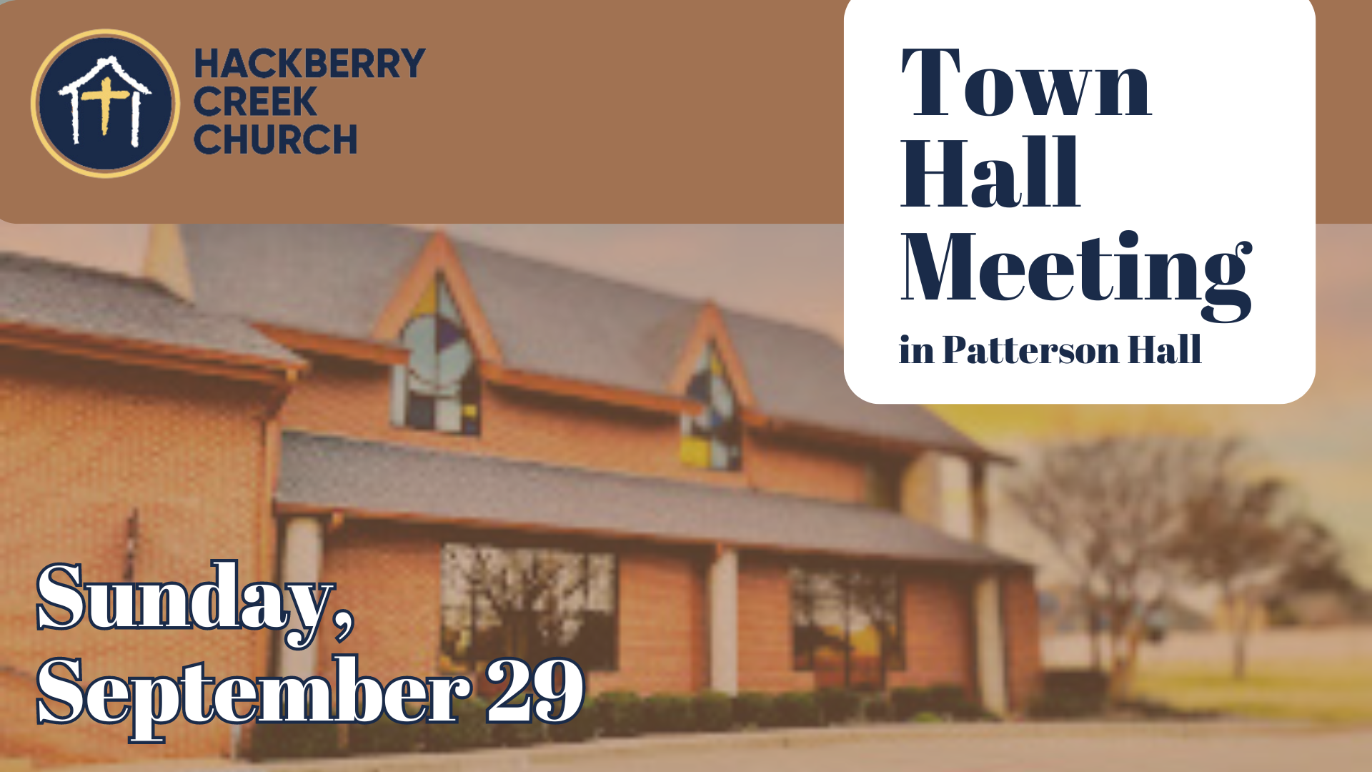 HCC Town Hall Meeting