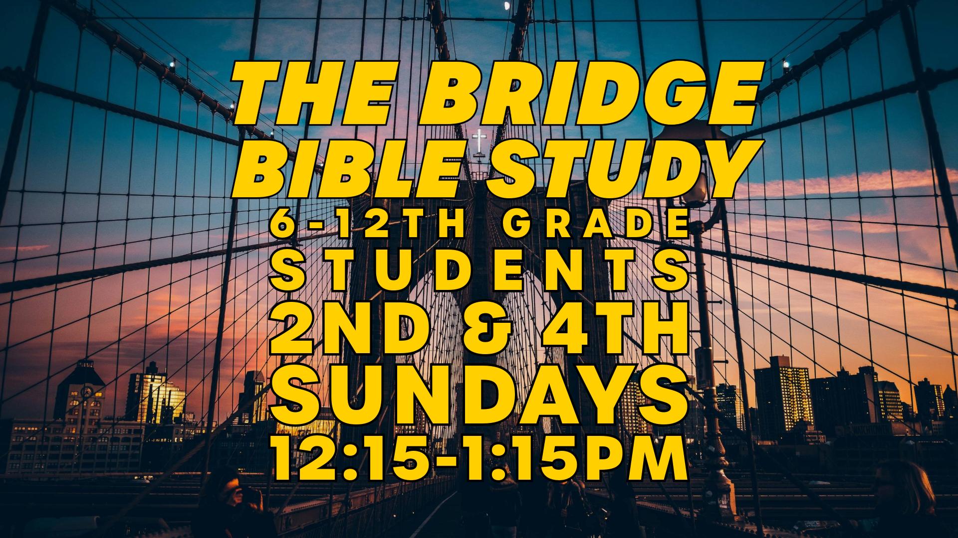 The Bridge Bible Study