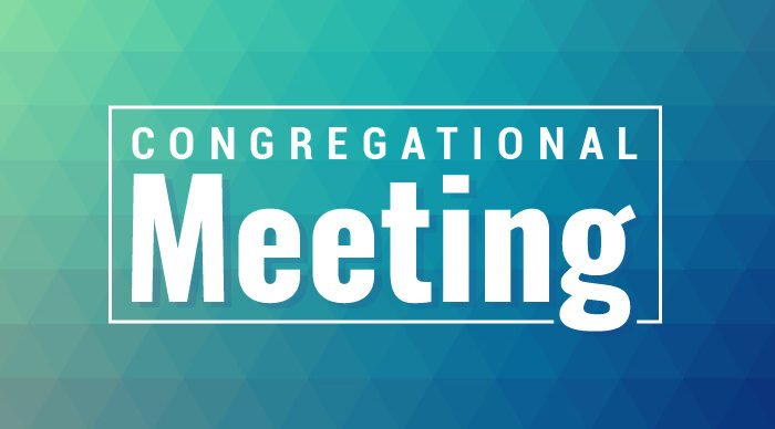 Annual Congregational Meeting