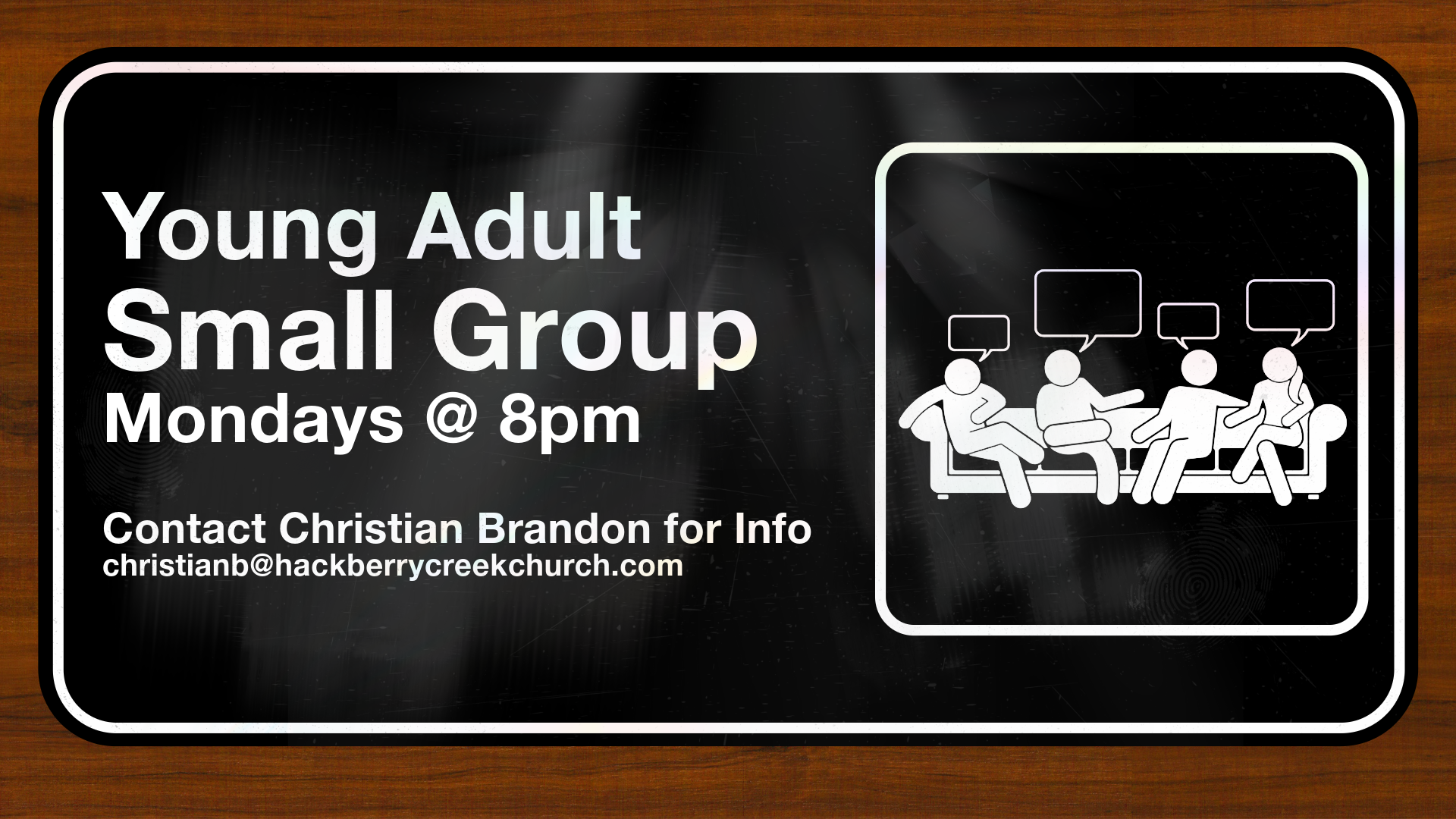 Young Adults Small Group