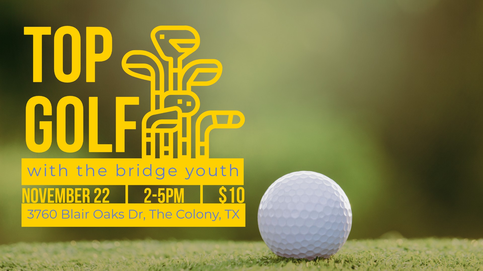 Youth Ministry: Top Golf