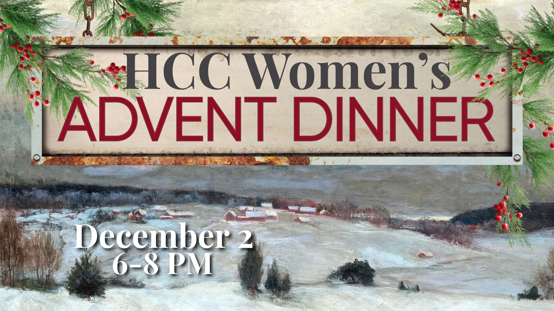 Women's Advent Dinner
